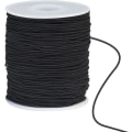 Miniatyrbillede 1 af 5: 100m Elastisk Snøre 1mm Elastisk Snøre Håndværkssnor Elastisk Tråd til Armbånd og Håndværk Sort