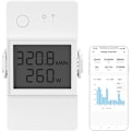Pikkukuva 1 / 5: WiFi sähkönkulutuksen mittauksella, 16A/4000W suuritehoinen langaton kytkin, wattimittari, LCD-näyttö