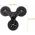 Miniatyrbillede 2 af 5: 1 par robuste vogn hjul, robuste hjul, monocycle, robust bagage, vogn hjul