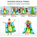 Miniatyrbild 3 av 5: Badhandduk för baby, strandhandduk, tjockare barnhandduk med huva för flickor - sötaste handduksponchon för poolen