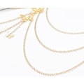 Miniatyrbilde 4 av 5: Bohemian Butterfly Body Chain Gold Leg Chains Disco Lårkjeder Elastiske Smykker for Kvinner og Jenter