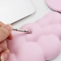 Miniatyrbilde 3 av 3: Yunduo håndleddsstøtte i skum for tastatur og mus, ergonomisk håndleddsstøtte for kontor