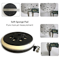 Miniatyrbild 4 av 5: Mjukt slippapper, 150 mm mjuka slippapper gränssnittsdynor mjuk svampdiameter 150 mm (17 hål)