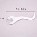 Miniatyrbillede 2 af 5: 2 stk. effektiv reparationsnøgle til cykel i rustfrit stål