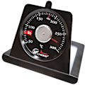 Miniatyrbild 3 av 4: Analog kylskåps-, frys- eller frystermometer (hängs i kylskåpet, frysen, vinkällaren, minibaren, minimum -30 grader, maximum 30 grader)