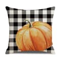 2 st nya örngott sub-höst lönnlöv pumpa kudde heminredning linne kuddfodral 45CM*45CM(stil B)