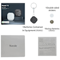 Miniatyrbilde 3 av 5: Nøkkel Finner for Lommebøker, 1 stk Nøkkel Finner Anti-Mistet Telefon Finner Alarm Nøkkelring Tracker med Nøkkel Finner og Lyd Tracker for Nøkler