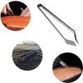Miniatyrbilde 4 av 5: Fiskbens-pinsett Fiskpinsett Rustfritt stål pinsett for fjerning av fiskebein og fjerning av kyllingfjær av profesjonelle