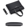 Miniatyrbilde 3 av 5: Herre Business Casual Bag Briefcase Computer Canvas Bag Oxford Cloth Dokument Bag