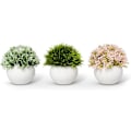 Miniatyrbillede 1 af 4: Simulering Grønne Planter Mini Kunstige Planter - Moderne Bondehus Planter Hjemmeindretning - Små Kunstige Planter - Kontor/Køkken/Badeværelse/Soverum/Skab/Liv