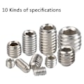 Miniatyrbilde 5 av 5: 200 stk. Vis Allen Rustfritt Stål Sekskant Hodesett Metrisk Metall Profesjonelt Metalltilbehør M3 M4 M5 M8 M8 M8