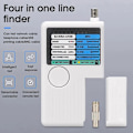 Miniatyrbilde 3 av 5: 4 i 1 Multifunksjons Nettverkskabeltester, RJ11 RJ45 USB BNC Nettverkskabeltester for UTP STP LAN Kabel Tracker, 148.62.5cm
