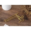 Miniatyrbillede 5 af 5: (2 stk) 4\" Jern Display Stativ, Lille Guld Jern Staffeli Plade Display Fotoholder Stativ, Display Kort, Dekorative Tallerkener