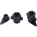 Miniatyrbillede 4 af 5: 5-delt slangekoblingsadapter Startkobling til drypvandingsfittings Layflat 3/8 \"1/2\" Havvandingsudstyr Havvandingskoblinger (Diameter: