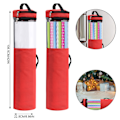 Miniatyrbilde 2 av 5: Papir Oppbevaringspose Pvc Transparent 600d Nylon For Oppbevaring Bånd Sløyfer Gave Etiketter Tape Svart Svart