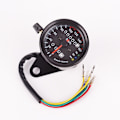 Miniatyrbilde 1 av 4: Motorsykkel speedometer 1 stk Universal motorsykkel kilometerteller speedometer signal dobbel digital display