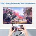 Miniatyrbild 4 av 4: 4-i-1 USB-adapter, typ C till dubbla HDMI, USB3.1 Dockningsstation H