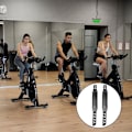 Miniatyrbillede 3 af 4: Træningscykel pedalremme, 1 par universelle justerbare cykel pedalremme til hjemmetræningscykler eller sportshal