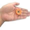 Miniatyrbild 4 av 4: Förpackning med 5 6 x 30 x 13 mm Kullagerhjul med U-spår - Orange