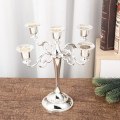 Pikkukuva 1 / 5: Hopeinen Candelabra-kynttilänjalat - 5-haaraiset kynttilänjalat