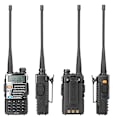 Miniatyrbillede 2 af 3: Uv-5re dobbelt bånd (vhf/uhf) analog bærbar tovejsradio (wt-5352)