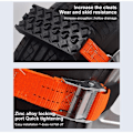 Miniatyrbilde 3 av 5: Traction teppe for bobiler, starthjelp, for bil, lastebil, SUV (17,5 x 8 cm)