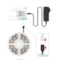 Miniatyrbillede 2 af 3: LED lysstrips 5 m RGB Skiftende farver LED Lys til huset, køkkenet, soveværelset, kollegiet, baren, med IR fjernbetjening