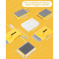 Miniatyrbilde 3 av 5: Gult - 6 i 1 rengjøringssett for Airpods mekanisk tastatur Bluetooth mobil headset datamaskin multifunksjonelt rengjøringssett (1 stk)