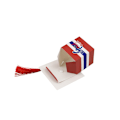 Miniatyrbillede 3 af 5: 50 stk. Gradueringshat Stribede Emballageæsker (5 Farver), Pap