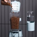 Miniatyrbild 3 av 5: Vattenautomat för kanin, hängande vattenautomat för husdjursbur, liten hängande automatisk vattenflaska för katt och kanin (Blå)