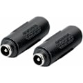 Miniatyrbilde 3 av 5: 3 stk. DC Strømkontakt Hunn til Hunn 5.5x2.1mm, Hunn til Hunn Koblingsadapter for CCTV
