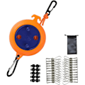 Miniatyrbillede 1 af 5: Camping Retractable Clothesline