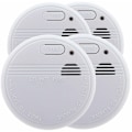 Miniatyrbilde 3 av 5: Sett med 4 stk. NF røykvarslere - 5 års garanti - 3 års autonomi - leveres med batteri og installasjonstilbehør