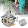 Pikkukuva 3 / 5: Kaasutin Stihl MS170 MS180 MS 170 180 017 018 -moottorisahaan, korvaa ZAMA C1Q-S57 C1Q-S57A C1Q-S57
