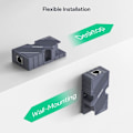 Miniatyrbild 3 av 5: EDUP Starlink Dishy till RJ45 Adapter, Starlink Ethernet-kontakt – Starlink Dishy V2 till PoE-injektor