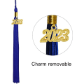 Miniatyrbillede 5 af 5: Royal Blå Universitets Graduation Gown og Grad Hat til Voksne 2023 Unisex High School Graduation Attire