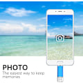 Miniatyrbild 5 av 5: Typ C 128GB USB 3.0 Clef USB 128GB 2 i 1 Clef Memory Stick OTG Flash Drive 128 Giga 3.1 U Disk Keychain Hög hastighet Vattentät Dubbel kompatibel wi