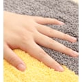 Miniatyrbillede 2 af 2: Absorberende bademåtter, skridsikre måtter til badeværelsesindgange, husholdningsbadeværelsestæpper (orange grå, 60*90cm (24*36in))
