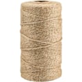 Miniatyrbild 1 av 5: 100m JUTE JUTE SNÖRE Naturligt rep Trädgårdssnöre Fint rep för Trädgårdsarbete Bröllopsdekoration, Kreativ konst DIY Presentförpackning