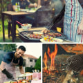 Pikkukuva 2 / 4: Barbecue-käsineet, liukumattomat silikoniuuninhanskat, joiden enimmäislämpötila on 800 °C. Universaalit hanskat grillausuuneihin ja keittiön takkoihin (bla