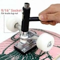 Miniatyrbillede 3 af 5: All in One Skateboard Tools, T-Audace Upgraded T-Shaped Tool med Phillips Tyench  L-Type T Skruetrækker, til Skateboard Reparation og Professionel Main