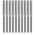 Miniatyrbillede 1 af 5: 1/8\" Overfræser lige overfræser 1/8\" Skaft lige not overfræser 20mm/40mm Skaft overfræser til MDF PVC Akryl spånplade træ 10 stk