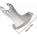 Miniatyrbild 5 av 5: 3-pack fogsvansblad diamantbelagda oscillerande multiverktygsblad