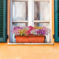 Miniatyrbild 3 av 4: 10 Pack Utomhus Konstgjorda Blommor UV-Resistenta Falska Blommor Ingen Blekande Falska Plastväxter Trädgård Veranda Fönster