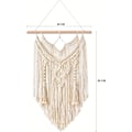 Miniatyrbild 3 av 5: Macrame väggbonad, heminredning Macrame väggbonad väv handvävda väggmattor inomhus utomhus dekoration bohemiskt bröllop vardagsrum sovrum (W