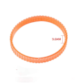 Miniatyrbillede 4 af 4: Parti med 10 drivremme til elhøvl i polyurethan 9,6 mm bred til 1900b (orange)