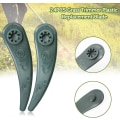 Miniatyrbilde 5 av 5: 24-pakning bosch kantklinge for Bosch Durablade Art 23-18 LI Art 26-18 LI gresstrimmerblader erstatning