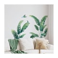 Miniatyrbillede 3 af 5: Vægsticker Tropisk Plante Plantehytter Væg Palmblad Væg Steker Sticker Naturplanter Til Falloat Soveværelser Bord Sofa Dekoration Vægdekoration