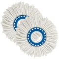 Pikkukuva 2 / 5: 2 puhdistuspään setti Clean Twist Disc -moppiin, ihanteellinen laatta- ja kivipinnoille, 16 cm