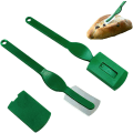 Miniatyrbilde 1 av 5: 2 sett med 4 stk brødkniv, karbonstål brødblad, bakerblad, grignette bakerblad, brødbakerblad, rustfritt stål bakerblad, for fr